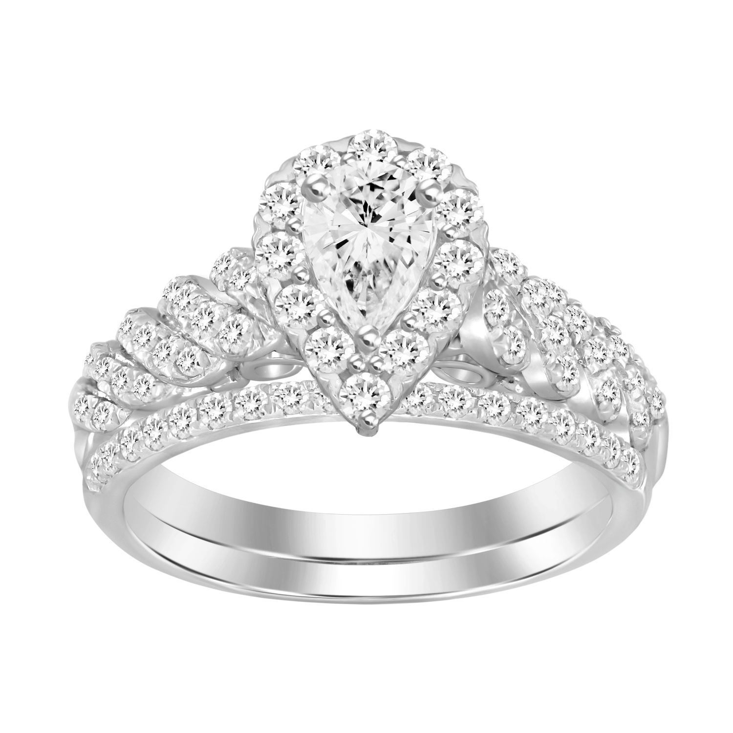 Cathedral Style Ladies Engagement Ring